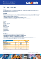 Техническое описание (TDS) Q8 T 904 SAE 10W-40