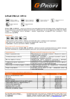 Техническое описание (TDS) Газпромнефть G-Profi CNG LA 10W-40