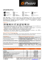 Техническое описание (TDS) Газпромнефть G-Profi MSJ 5W-30