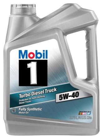 Масло моторное Mobil 1 Turbo Diesel Truck 5/40 API CJ-4/SN (4 л.)