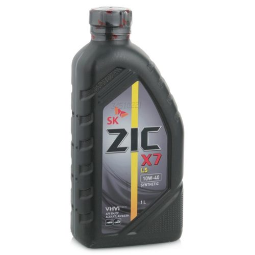 Масло моторное ZIC X7 LS 10/40 API SN/CF (1 л.)