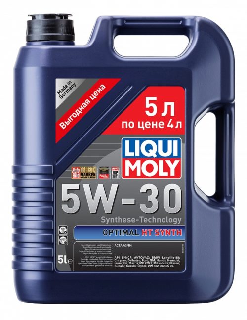 Масло моторное Liqui Moly Optimal HT Synth 5/30 API SN/CF (5 л.)