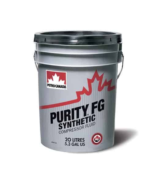 Масло компрессорное Petro Canada Purity FG Synthetic Fluid 100 (18,9 л.)