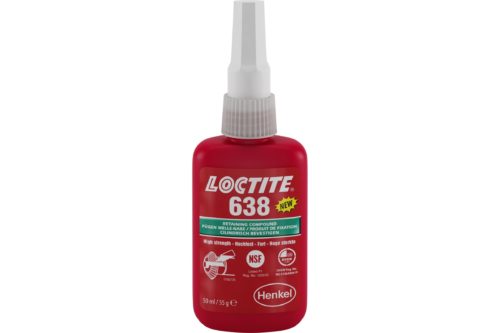 Фиксатор вал-втулочный быстроотверждаемый Loctite 638 (0,50 л.)