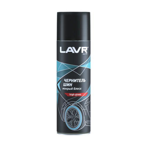 Чернитель шин мокрый блеск Lavr Tire Shine (0,650 л.) Ln1427