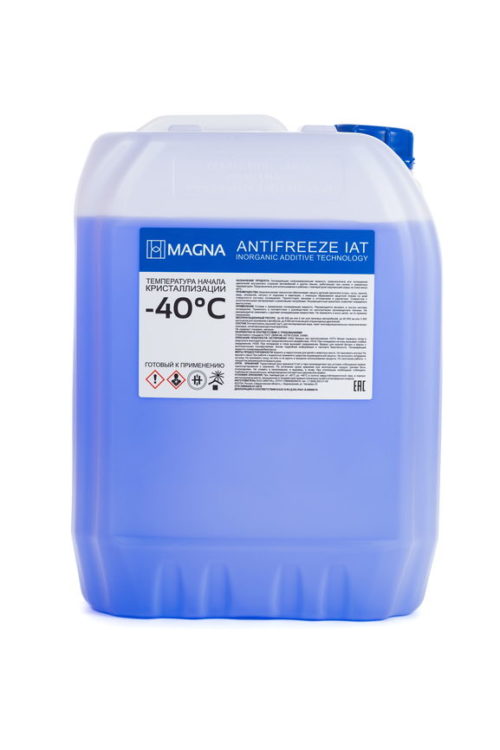 Тосол MAGNA IAT Standard Engine Coolant А-40 (20 кг.)