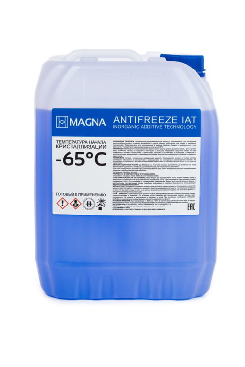 Тосол MAGNA IAT Standard Engine Coolant А-65 (10 кг.)