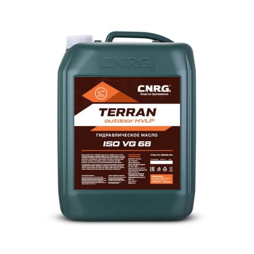 Масло гидравлическое C.N.R.G. Terran Outdoor HVLP 68 (20 л.)