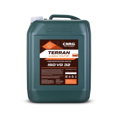 Масло гидравлическое C.N.R.G. Terran Outdoor HVLP ZF 32 (20 л.)