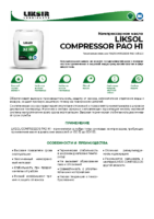 Техническое описание LIKSOL COMPRESSOR PAO H1