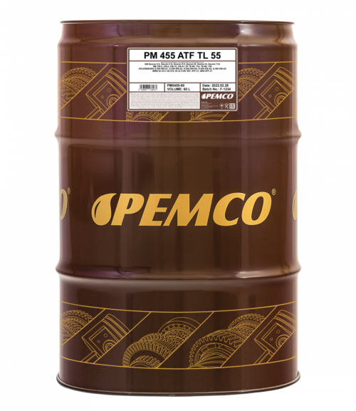 Масло трансмиссионное Pemco iMATIC 455 ATF TL 55 (60 л.)